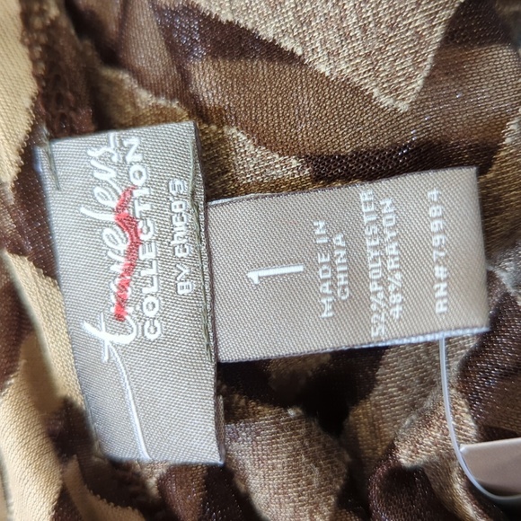 Chico's Travelers Collection Diamond Ginger Jacket S - Picture 12 of 15